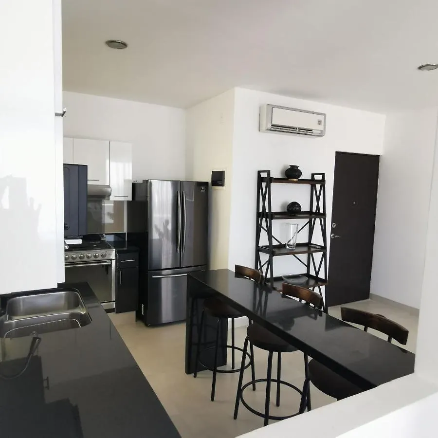 Confortable Y Hermoso Departamento Con Alberca Κανκούν 0*,